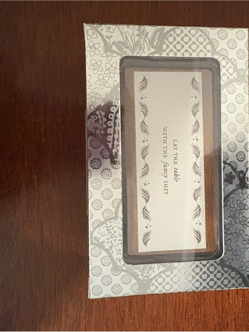 Official Taylor Swift Tolerate It ornament.